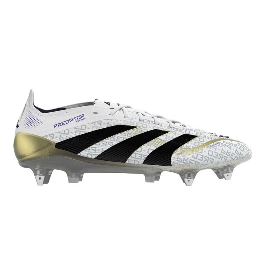 Adidas Mens Predator Elite Soft Ground Football Boots / White